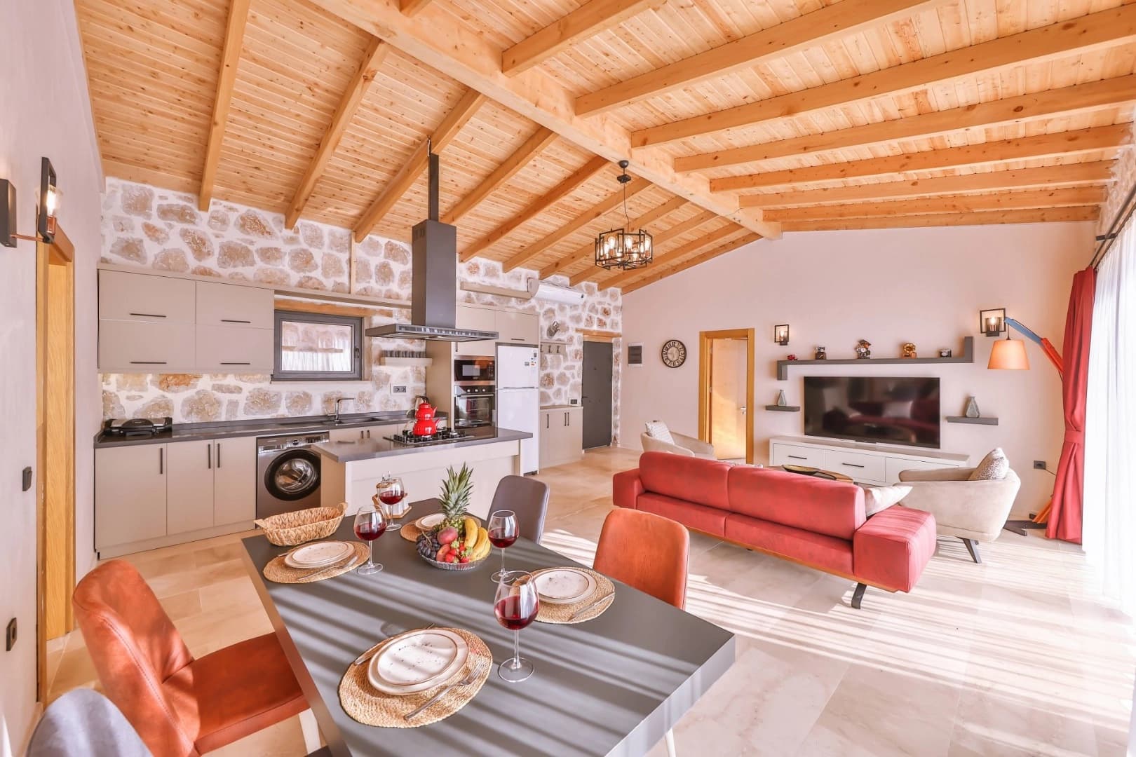 Villa Aqua Stone Korunaklı Havuz 55