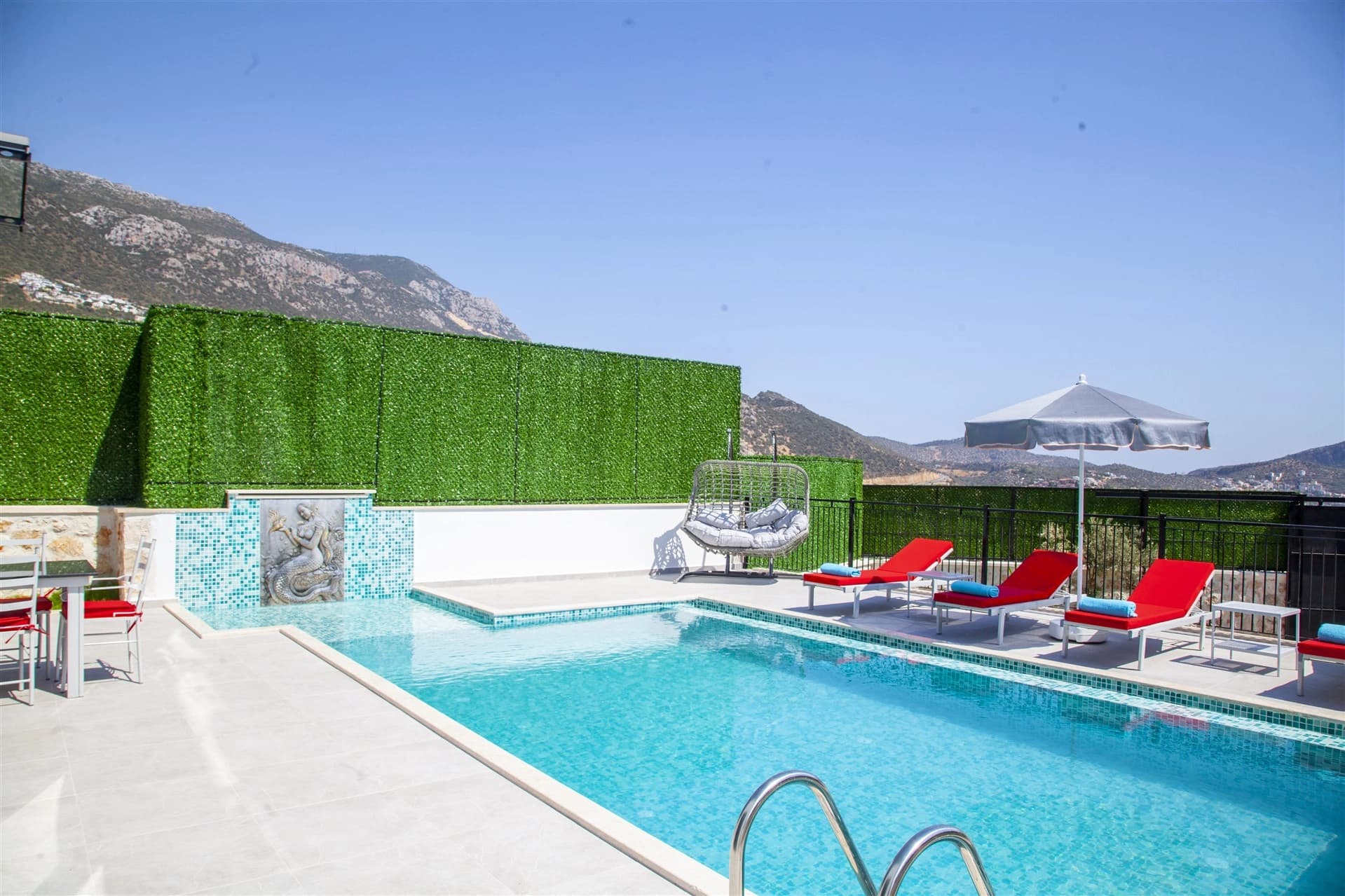 Villa Baysal Özgür Isıtmalı Havuz 35