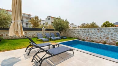 Villa Lipsos 3 Özel Havuzlu 73