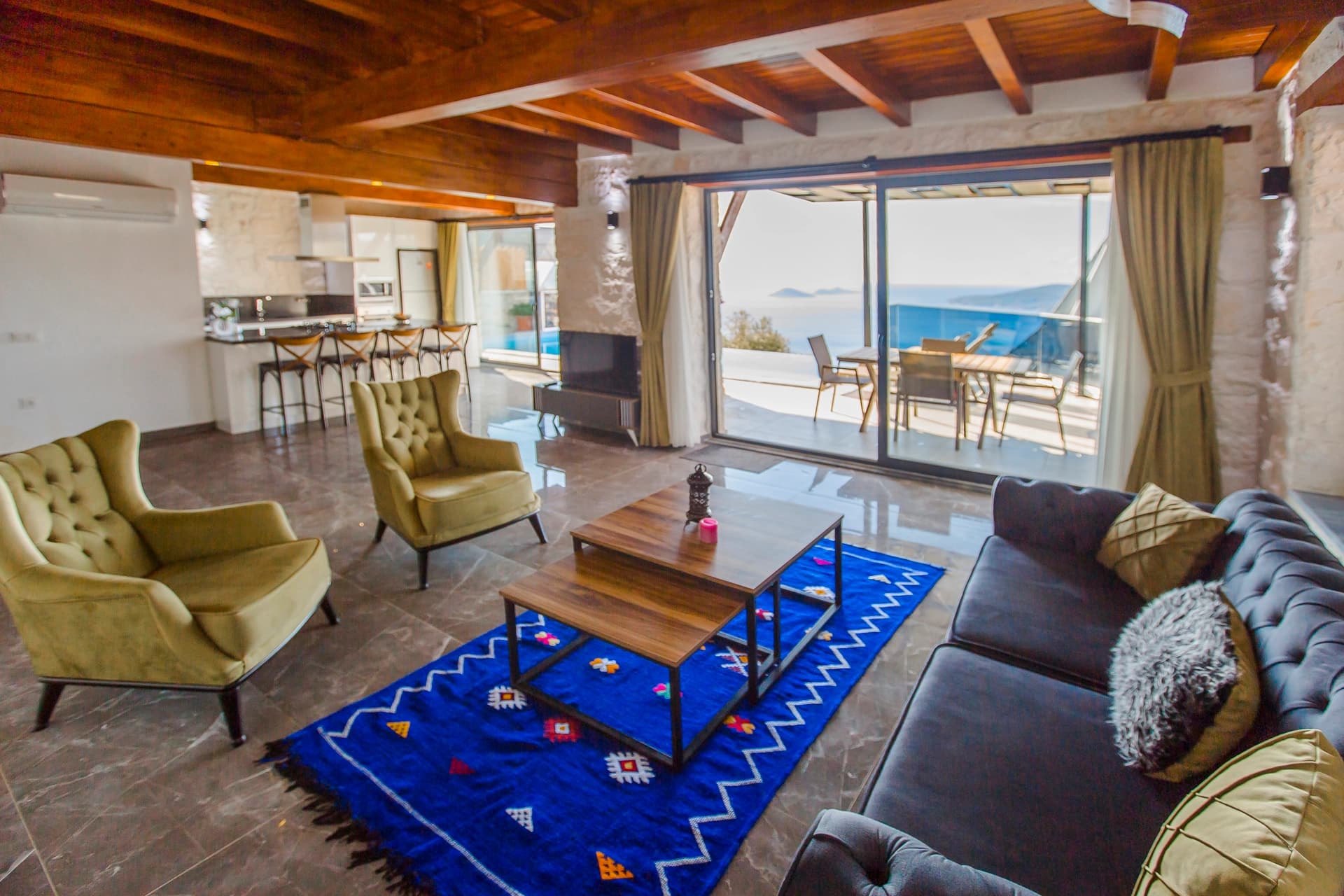 Villa Blue Vista Korunaklı Havuz 83