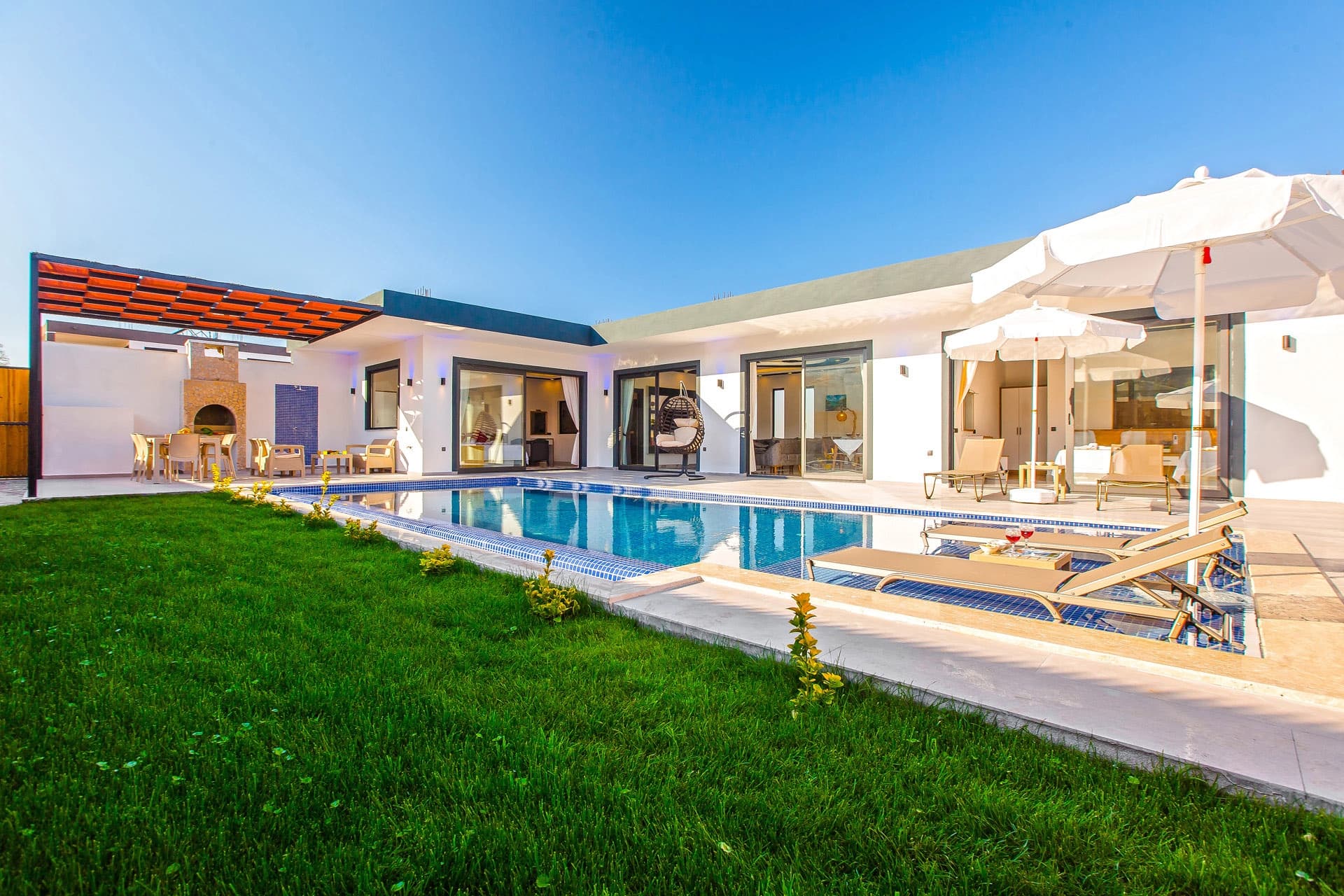 Villa Alice Korunaklı Havuz 98