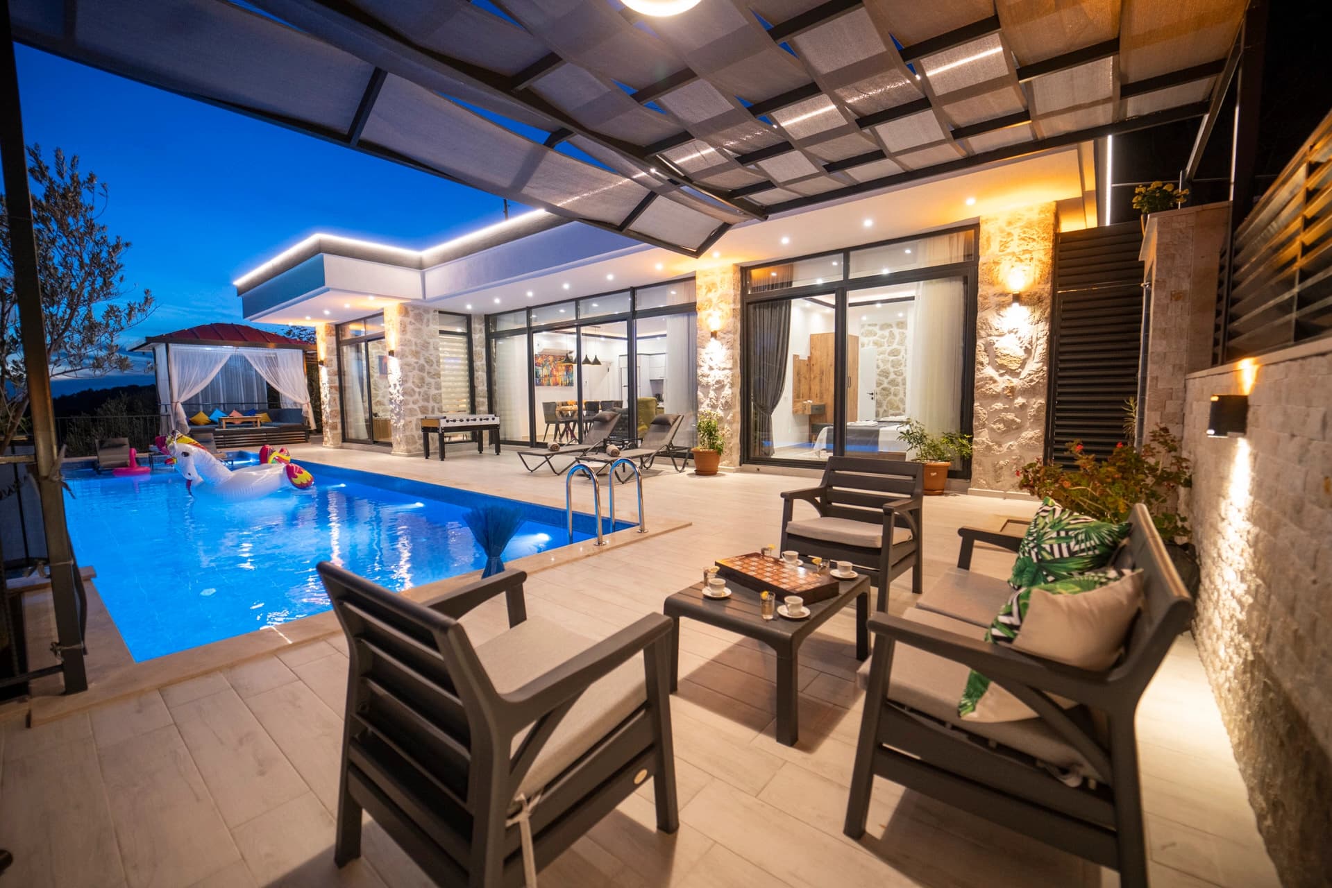 Villa Oliva Korunaklı Havuz 70