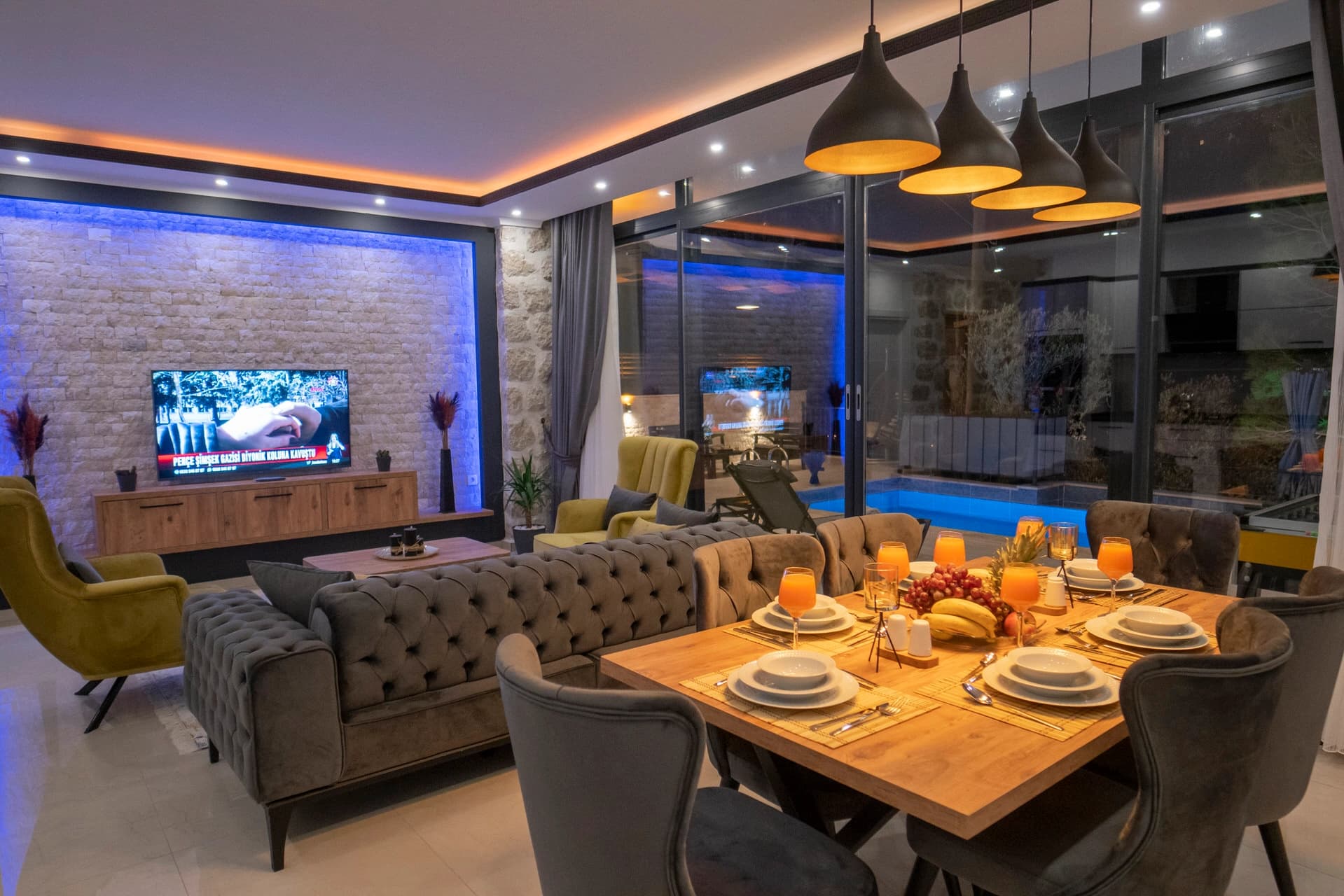 Villa Oliva Korunaklı Havuz 30