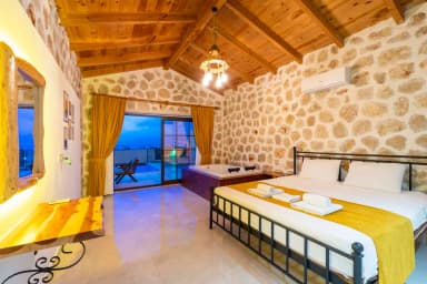Villa Stone House Korunaklı Havuz 98