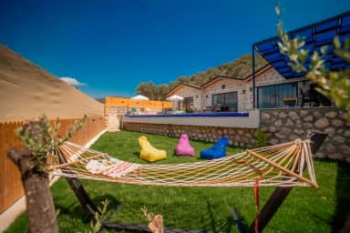 Villa Stone House Korunaklı Havuz 76