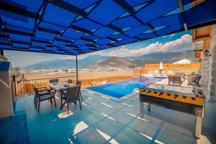 Villa Stone House Korunaklı Havuz 14