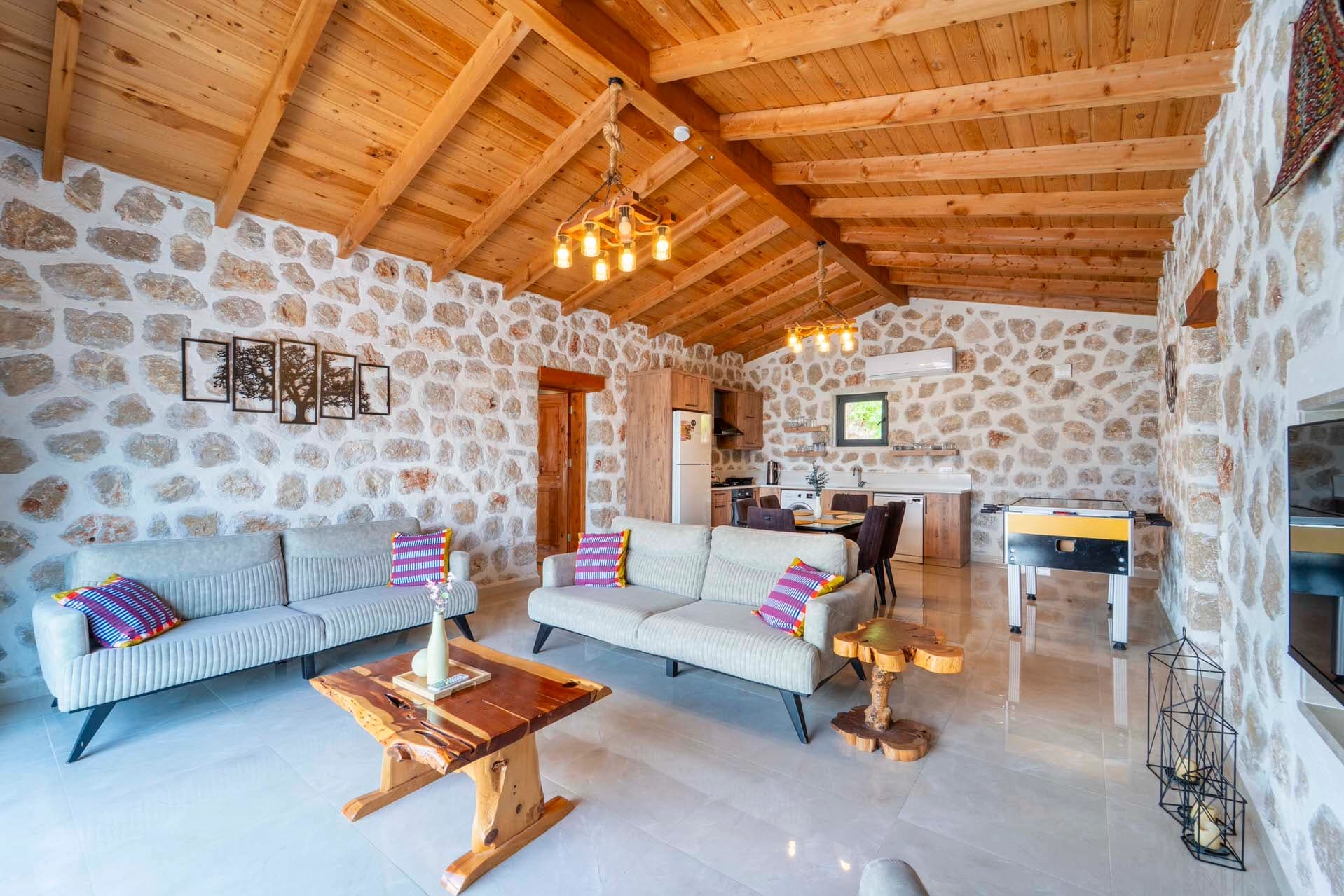 Villa Stone House Korunaklı Havuz 56