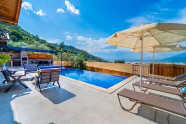 Villa Stone House Korunaklı Havuz 34