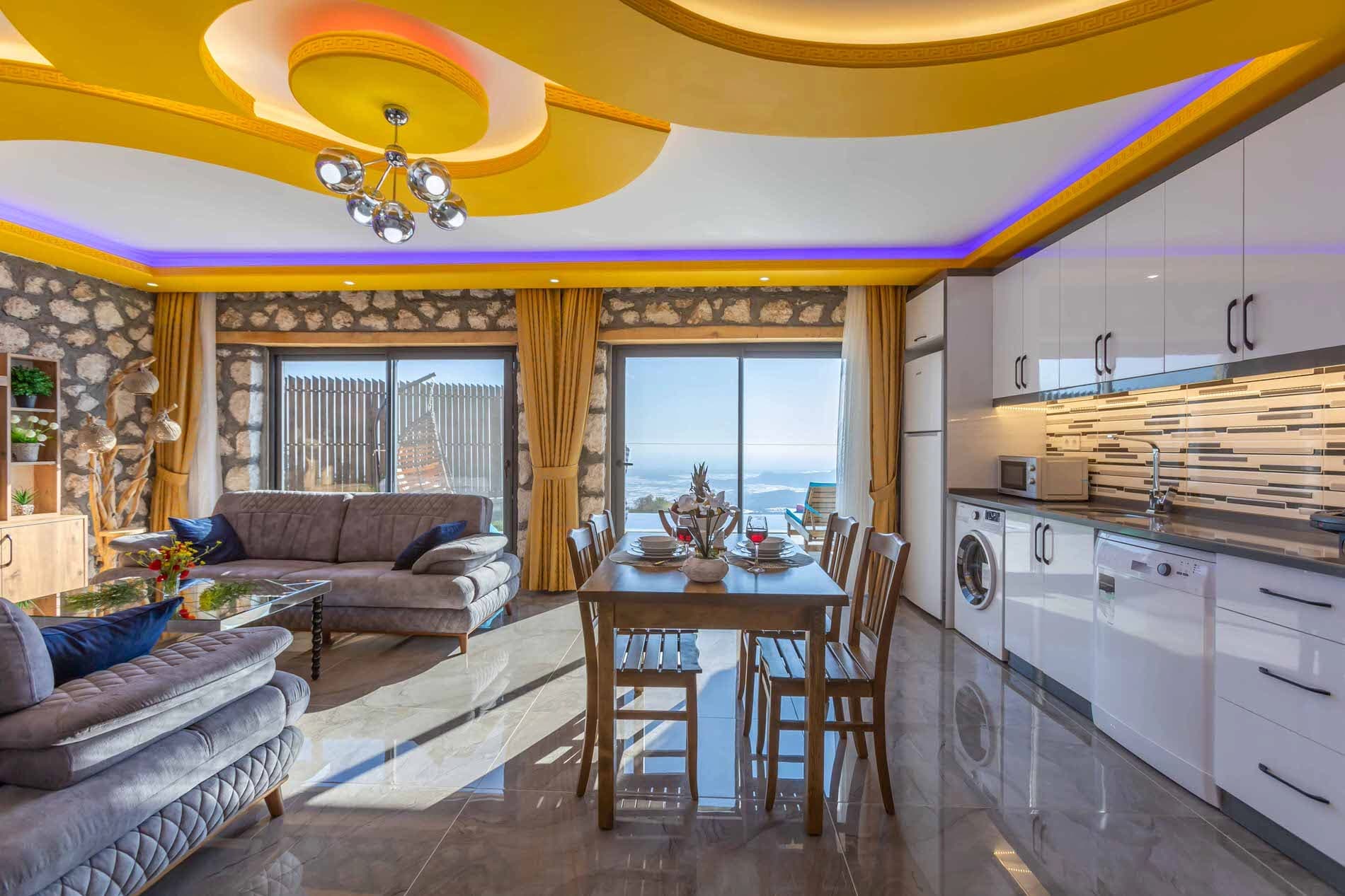 Villa Gün Batımı Aklar Korunaklı Havuz 55