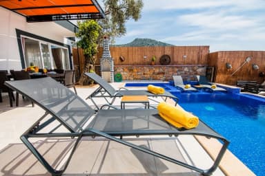 Villa Yağmur Damlası Korunaklı Havuz 79