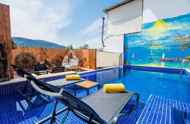 Villa Yağmur Damlası Korunaklı Havuz 93