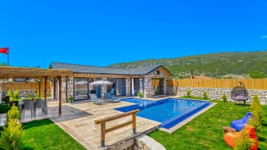 Villa Ege Sarıbelen Korunaklı Havuz 36