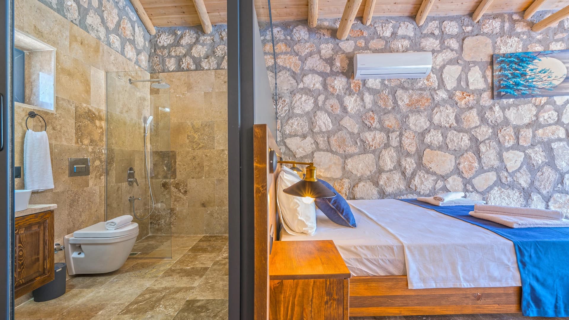 Villa Ege Sarıbelen Korunaklı Havuz 94