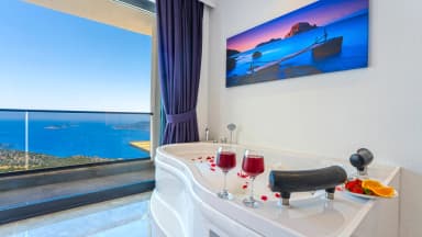 Villa Aldeniz 1 Korunaklı Havuz 76