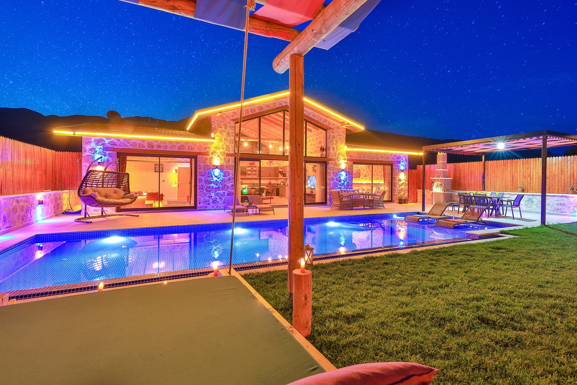 Villa Düşler Bahçesi Korunaklı Havuz 59