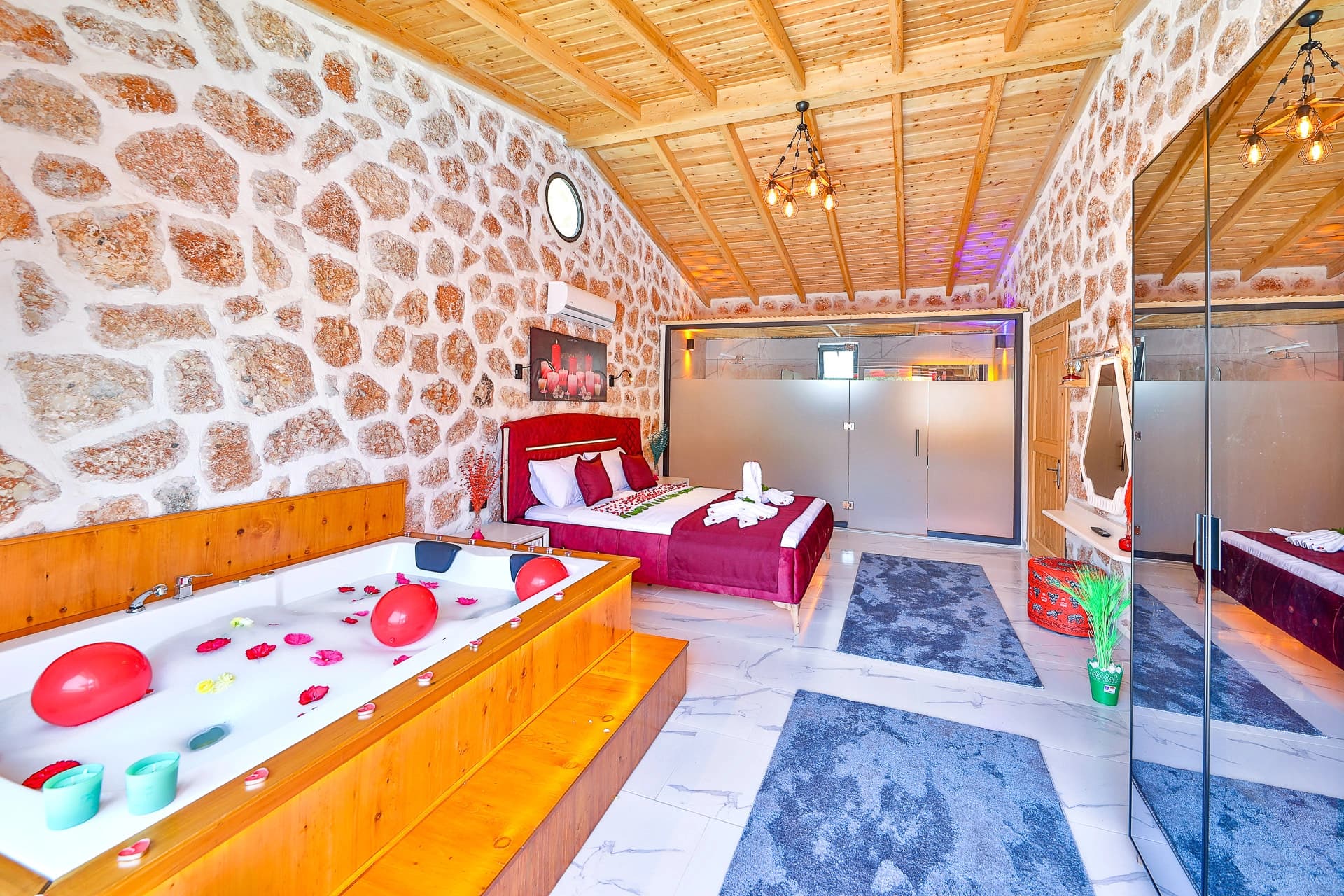 Villa Düşler Bahçesi Korunaklı Havuz 33