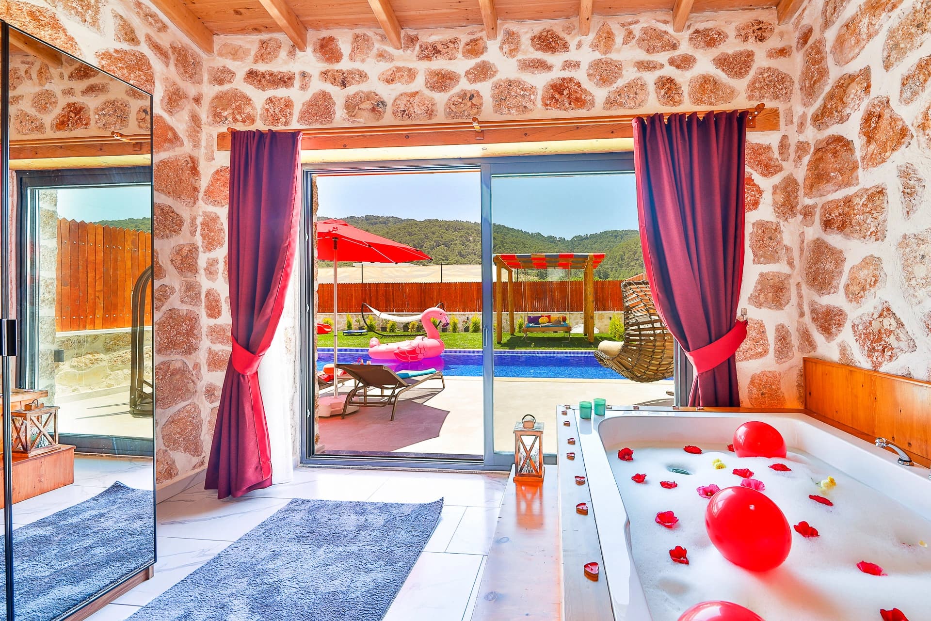 Villa Düşler Bahçesi Korunaklı Havuz 47