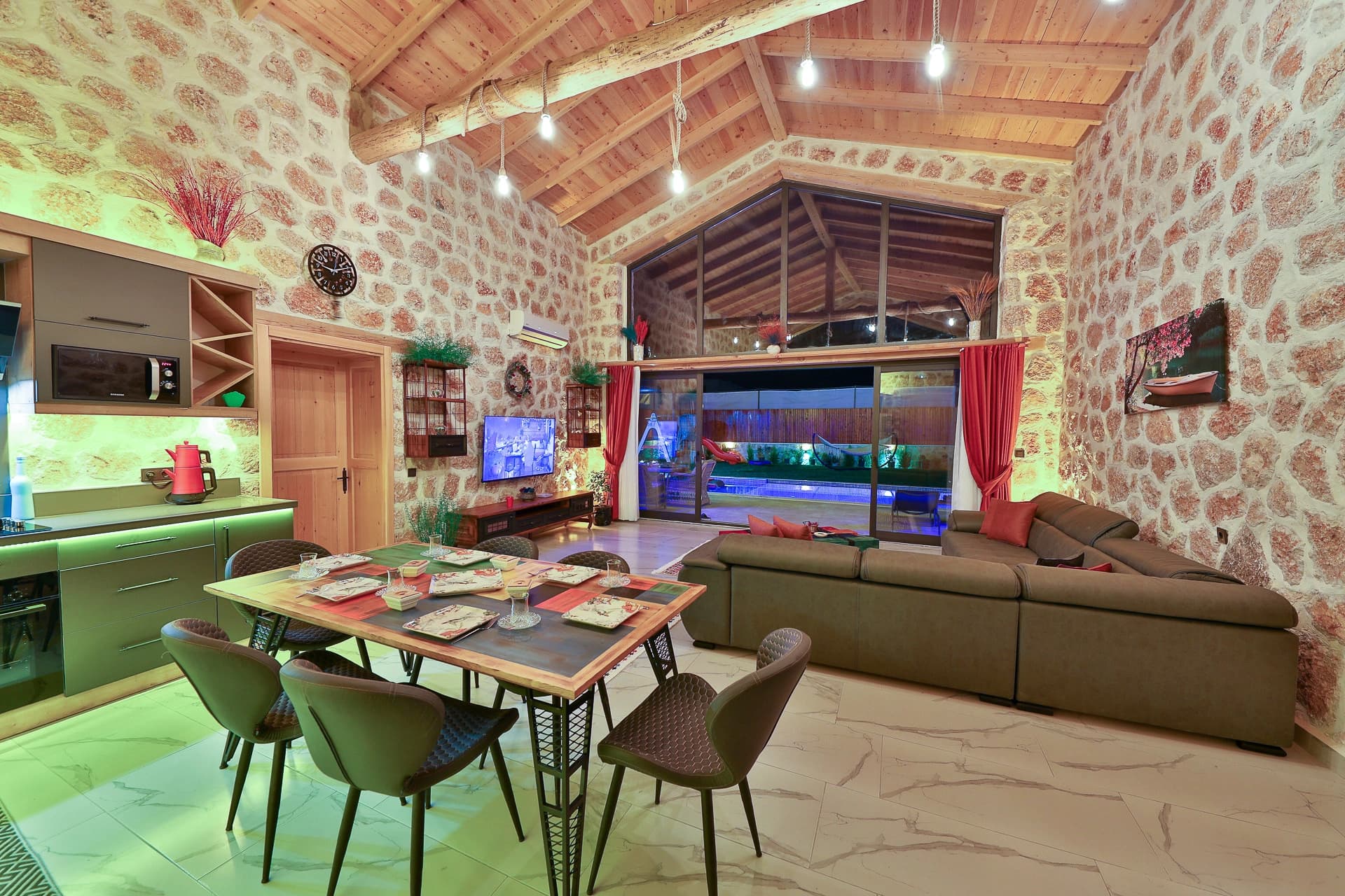 Villa Düşler Bahçesi Korunaklı Havuz 19