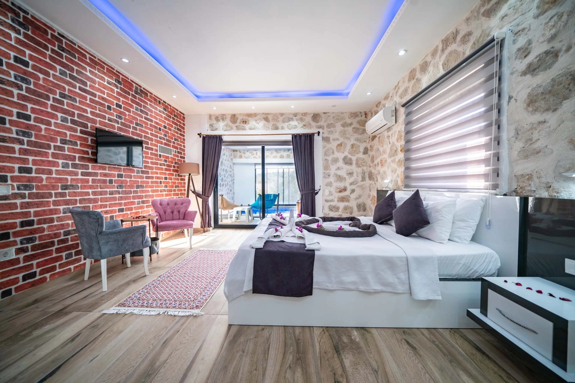 Villa Ege Ordu Korunaklı Havuz 95