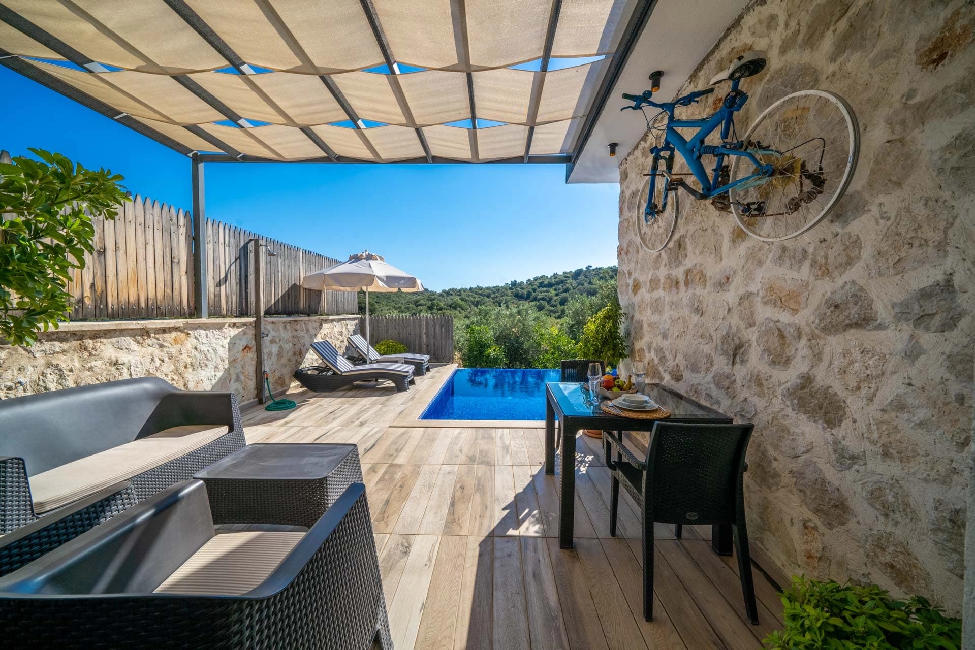 Villa Ege Ordu Korunaklı Havuz 73