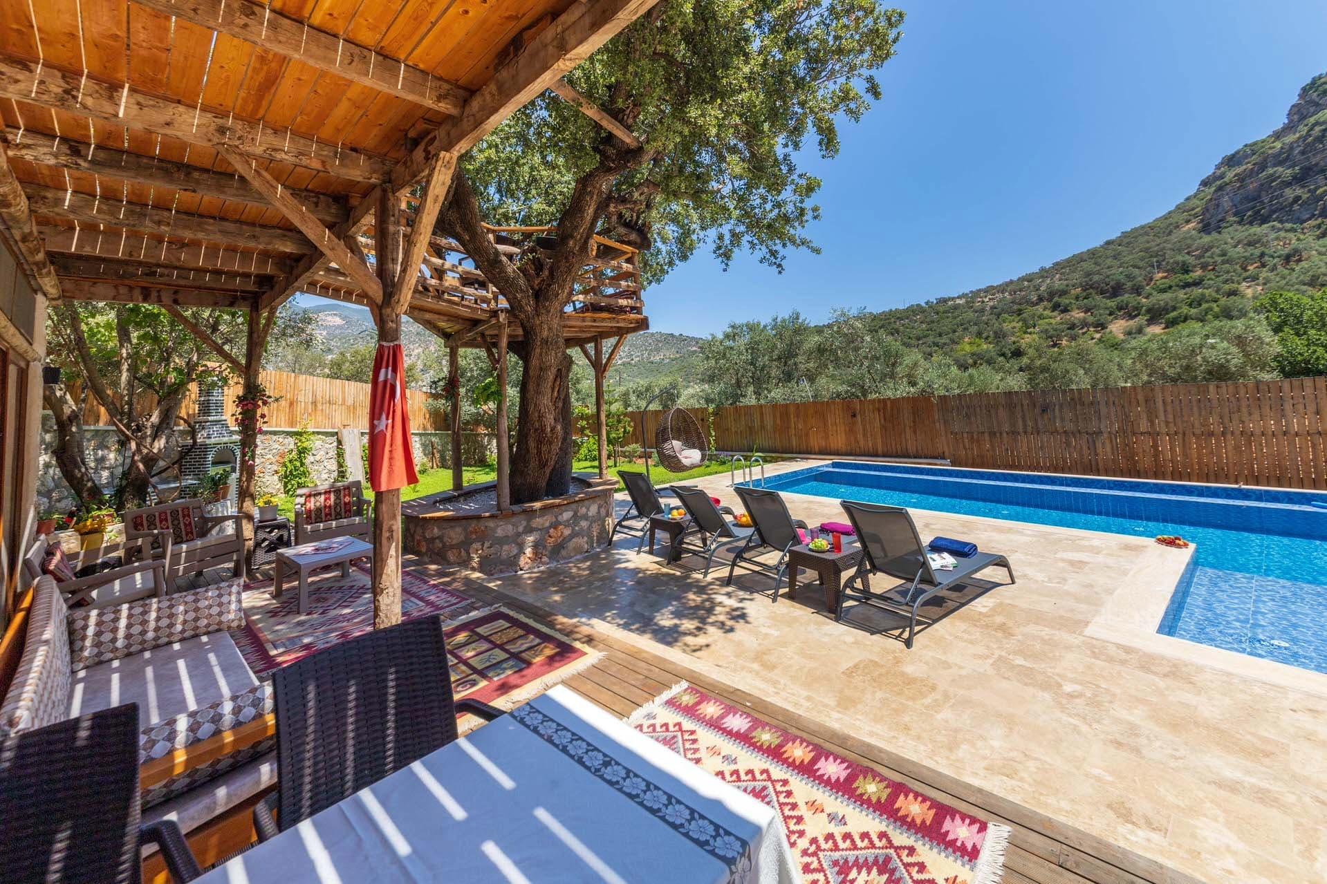 Villa Kayadibi Korunaklı Havuz 45