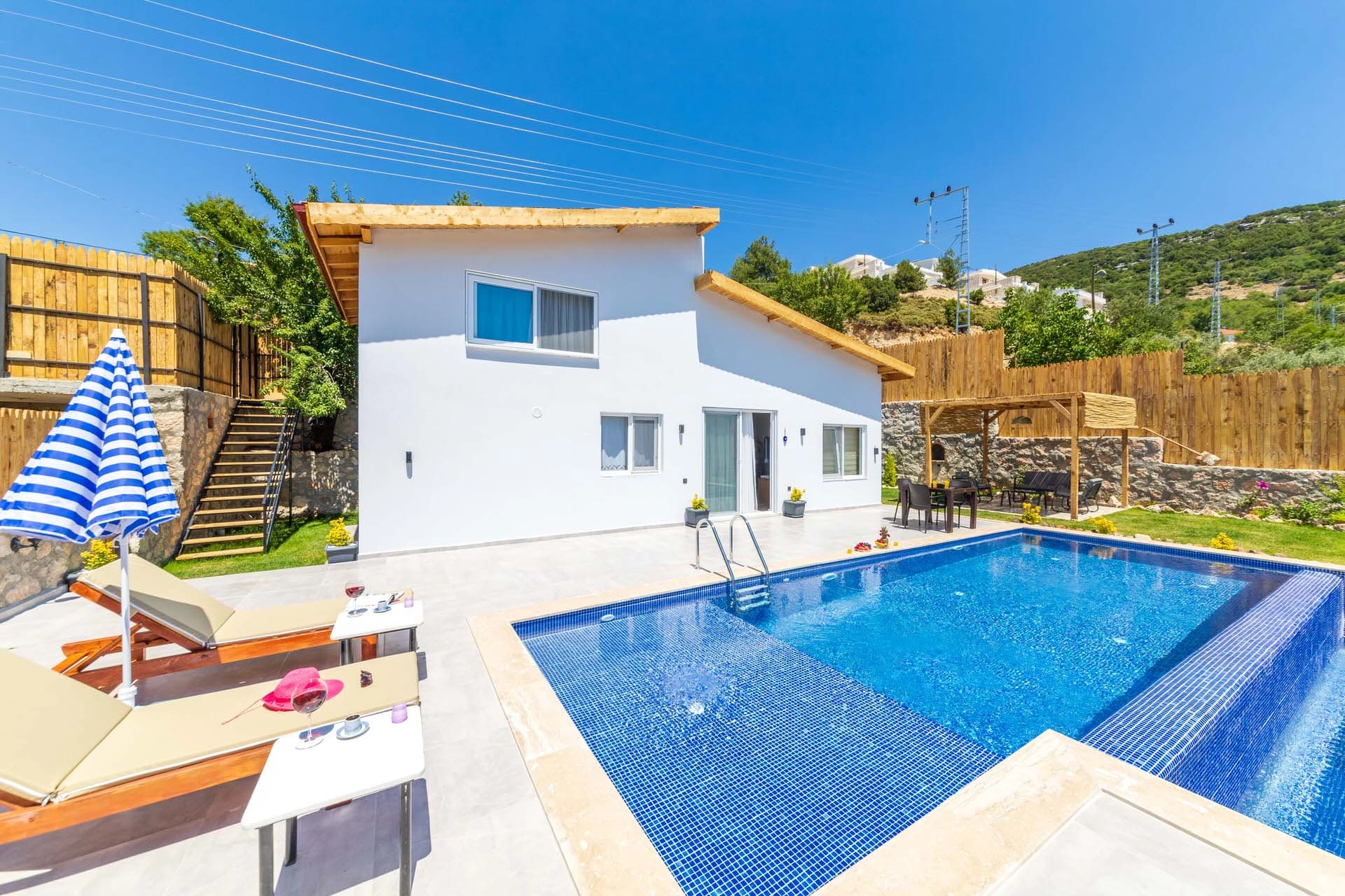 Villa Belis Korunaklı Havuz 70