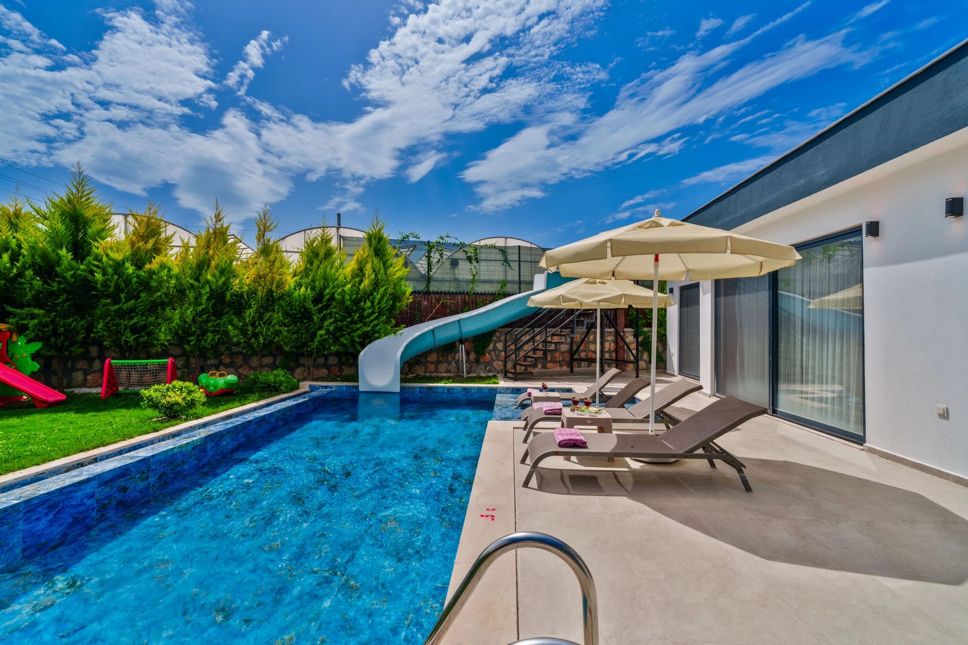 Villa Elena 1 Korunaklı Havuz 30