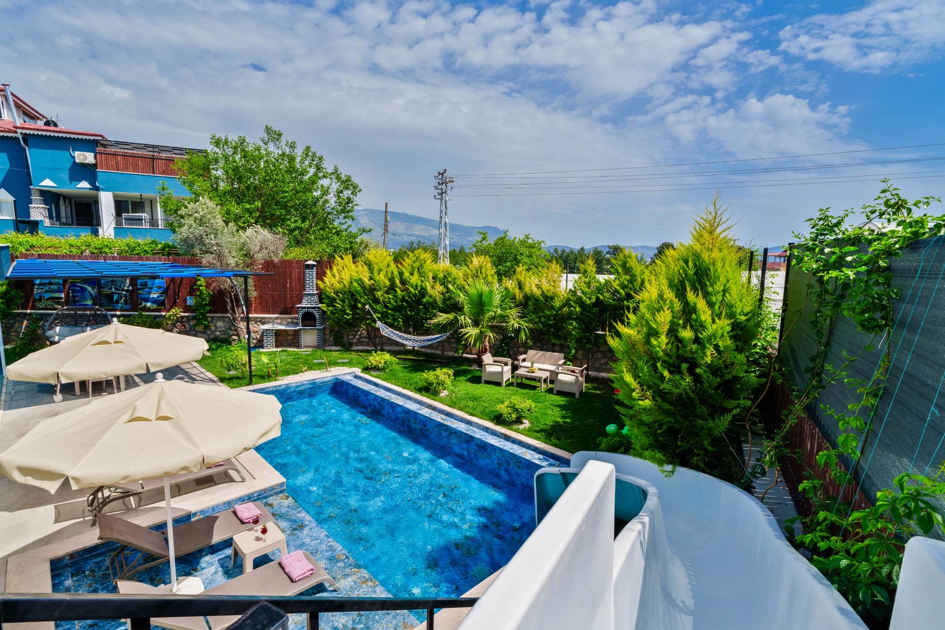 Villa Elena 1 Korunaklı Havuz 72