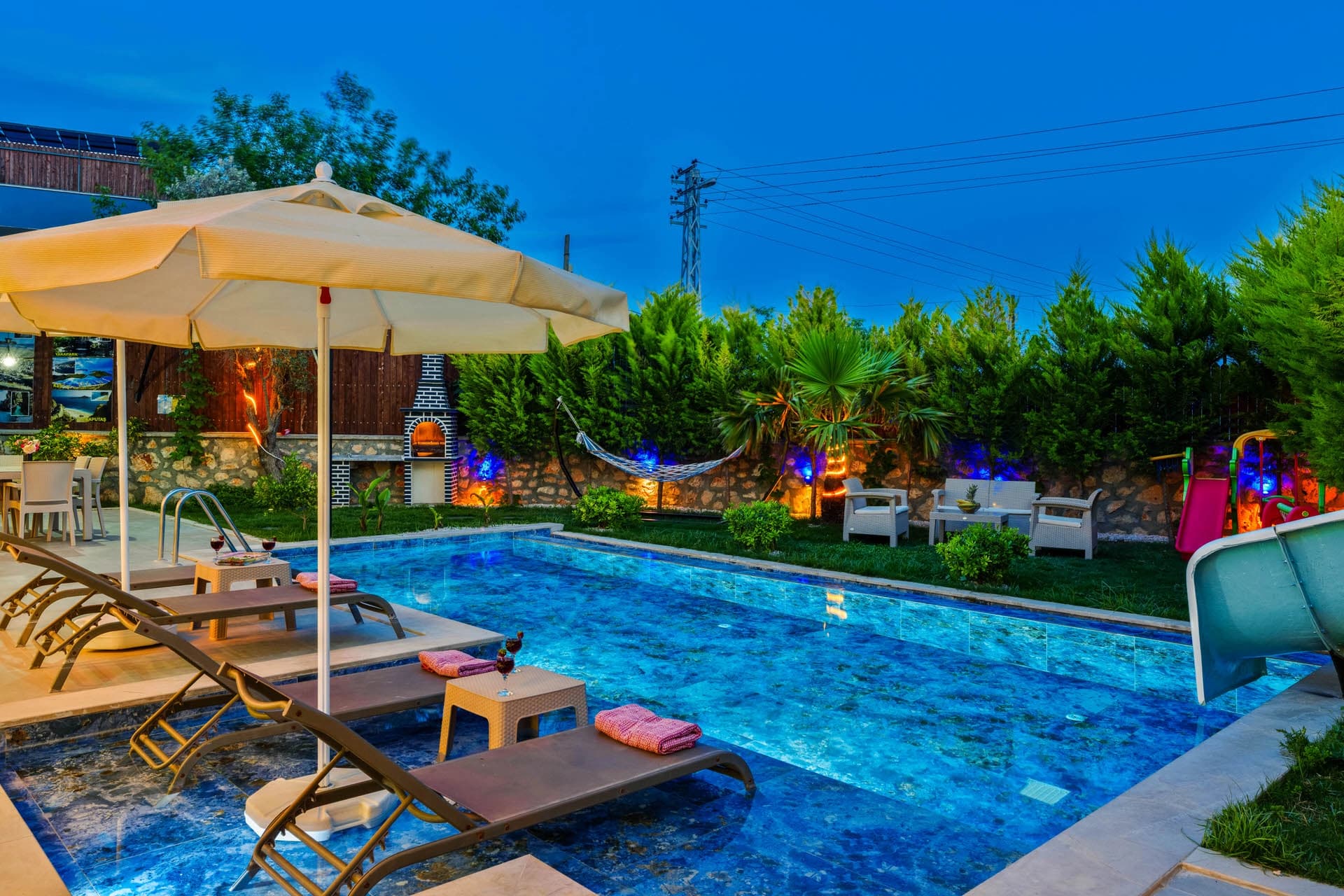 Villa Elena 1 Korunaklı Havuz 18