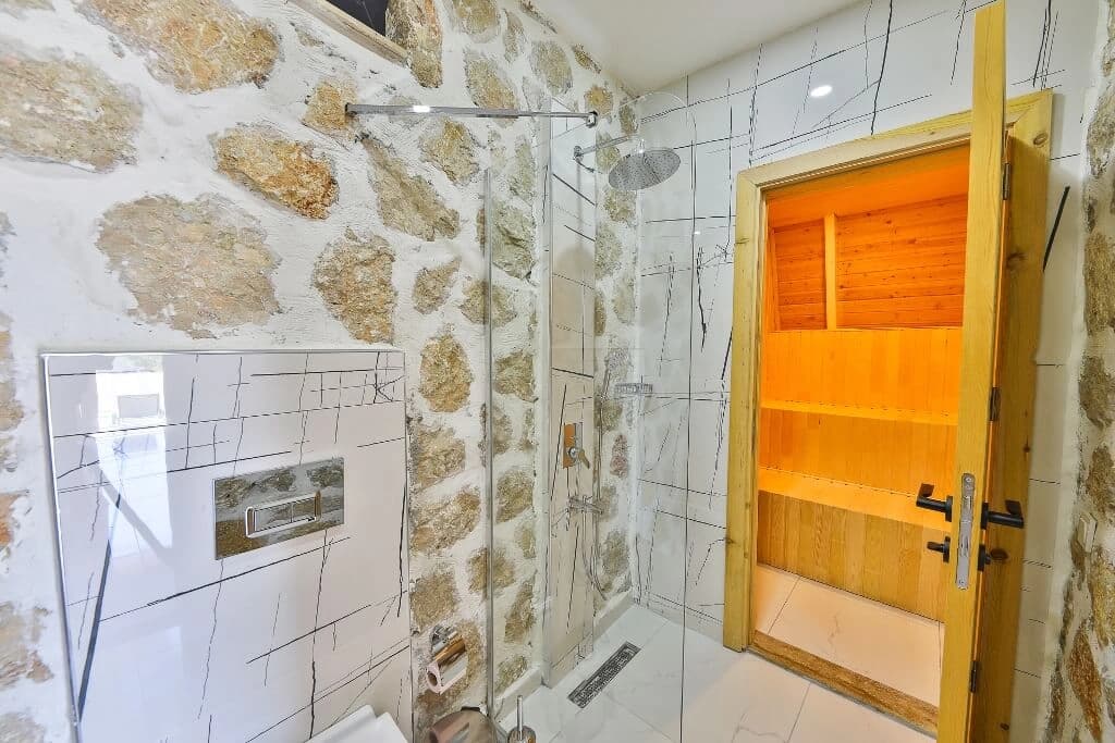 Villa Mavi Ay Korunaklı Havuz 74