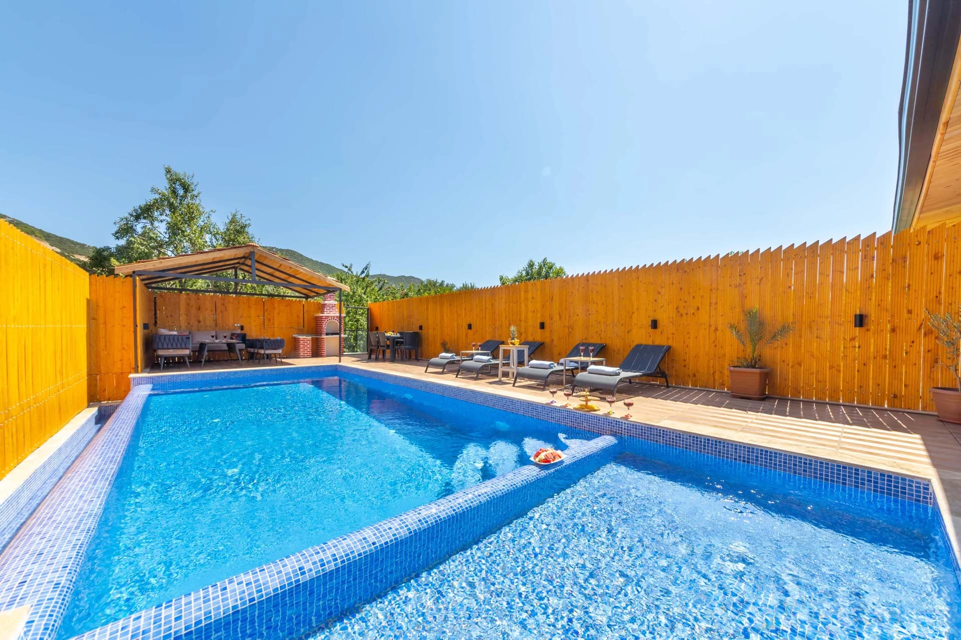 Villa Nostaji Bezirgan Korunaklı Havuz 39