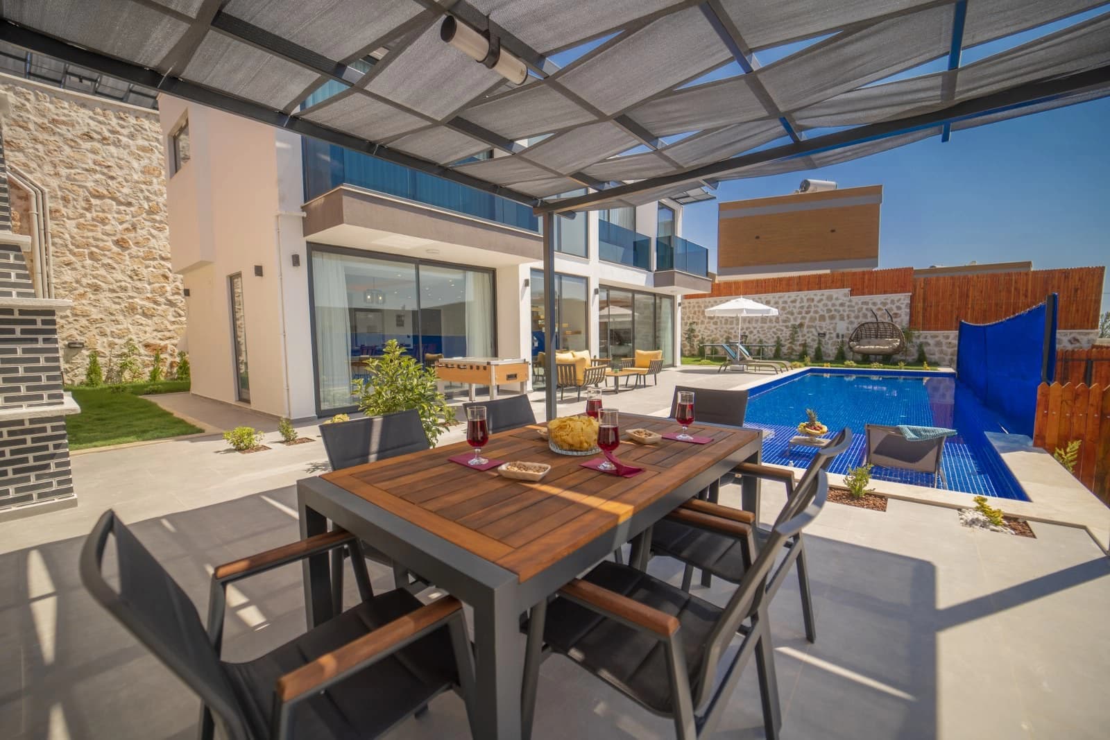 Villa Uçar 2 Korunaklı Havuz 17