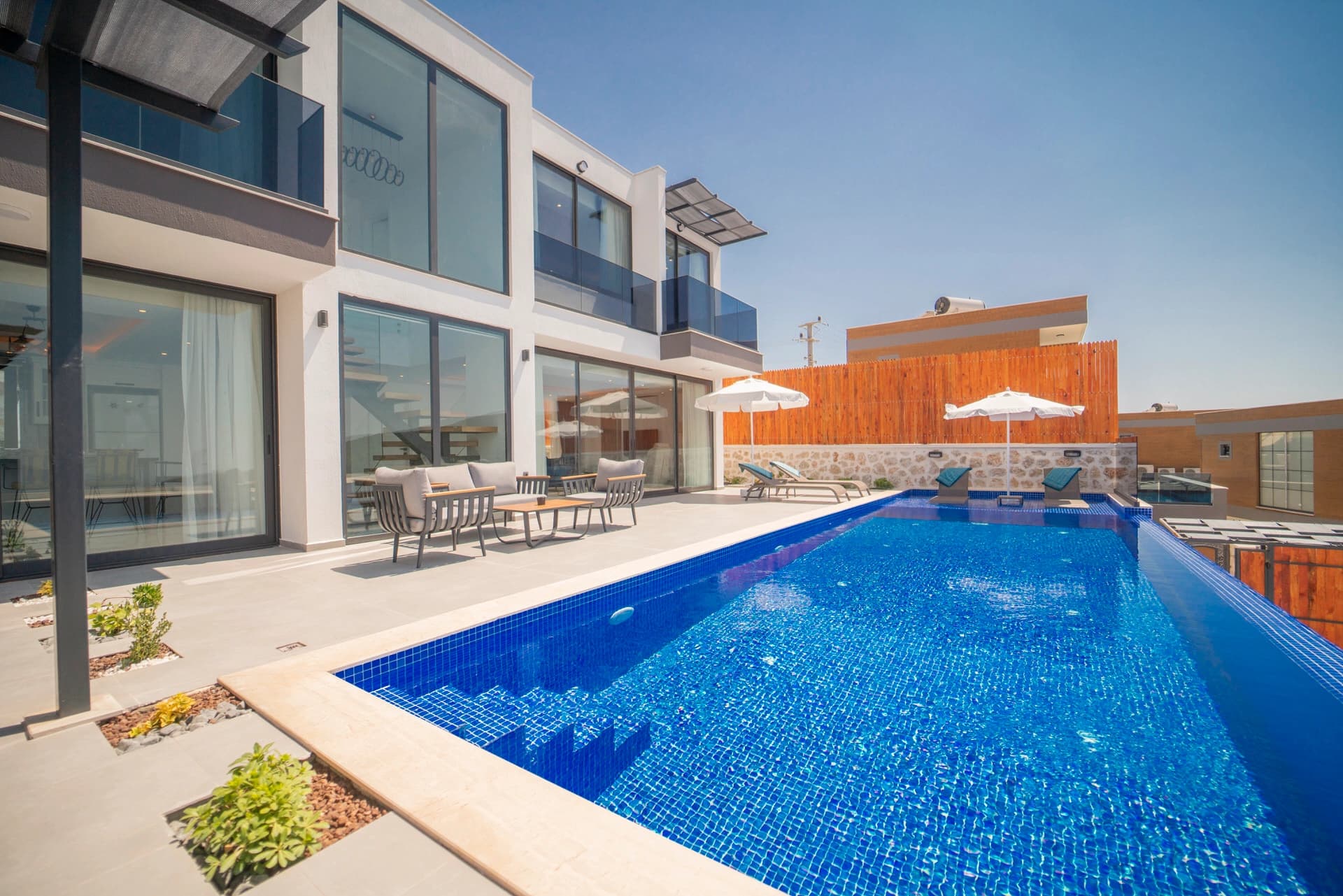 Villa Uçar 1 Korunaklı Havuz 29