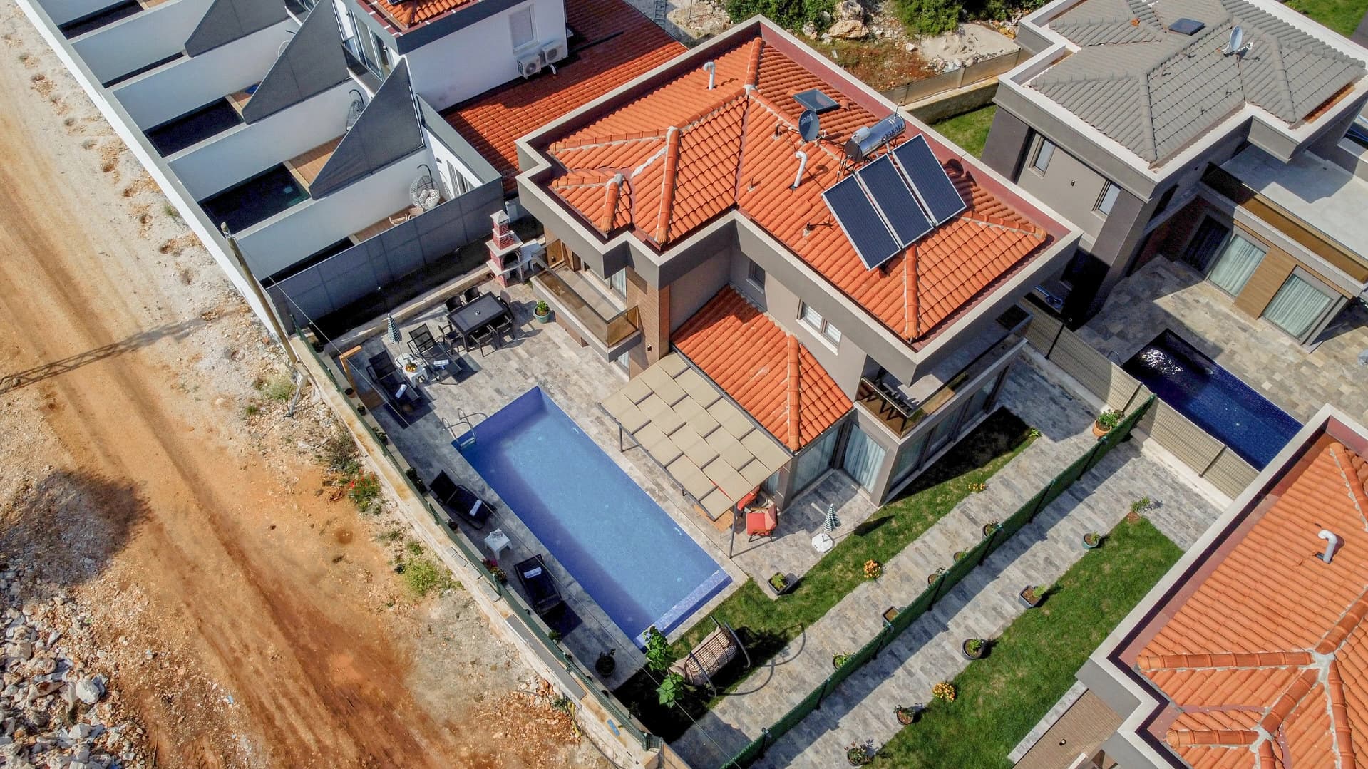 Villa Talia Korunaklı Havuz 84