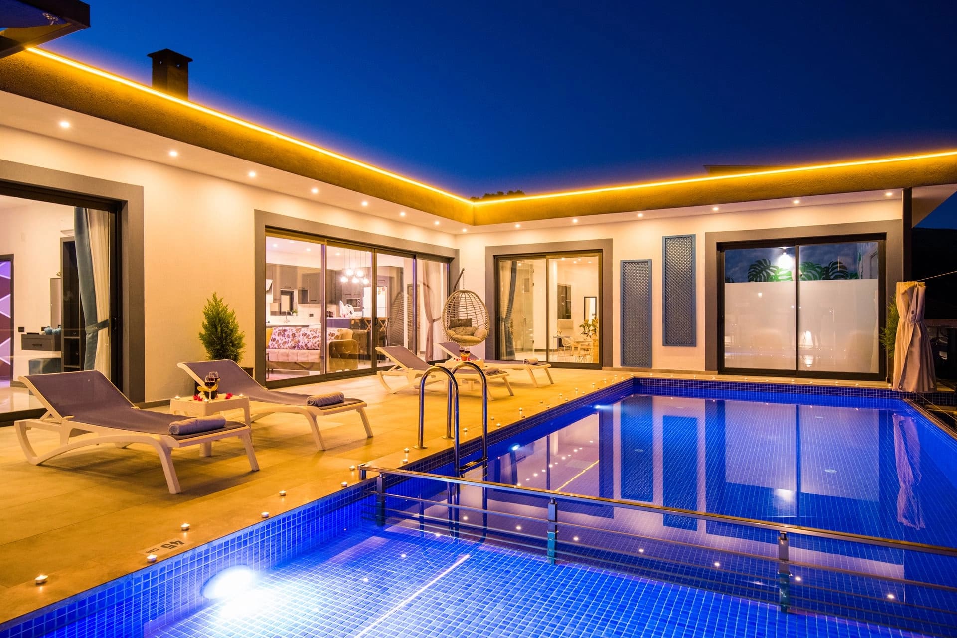 Villa Sedef Korunaklı Havuz 70