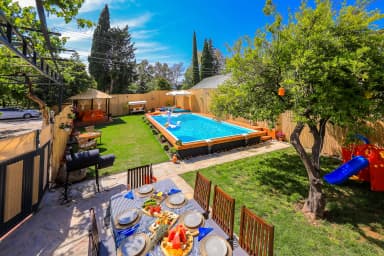 Villa Fırnaz Taş Evi Korunaklı Havuz 87