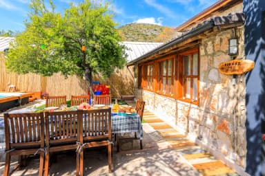 Villa Fırnaz Taş Evi Korunaklı Havuz 79