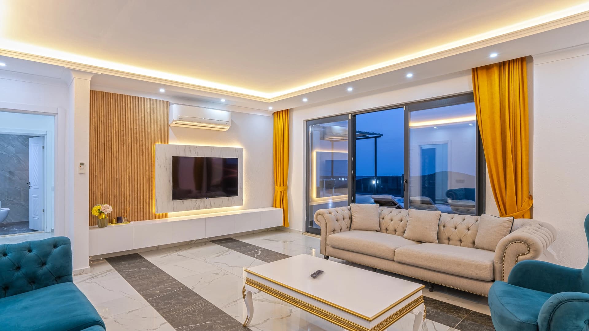Villa Güneş 1 Korunaklı Havuz 74