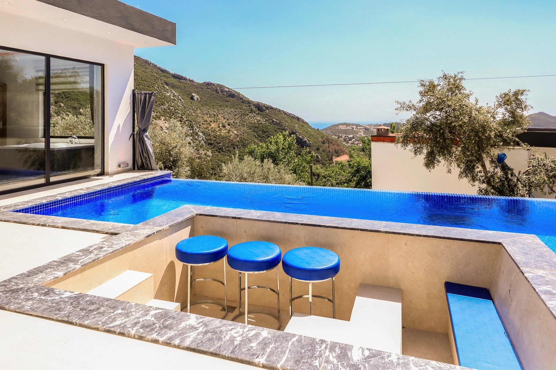 Villa Suvari Vier Korunaklı Havuz 90