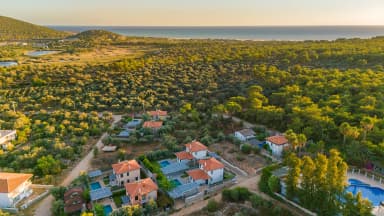 Villa Sazak Duo Korunaklı Havuz 42