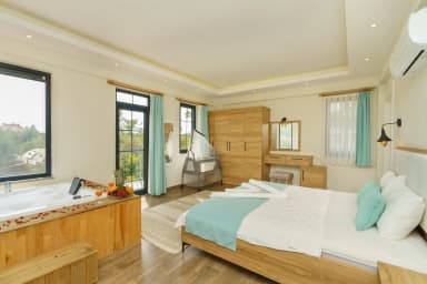 Villa Sazak Duo Korunaklı Havuz 20