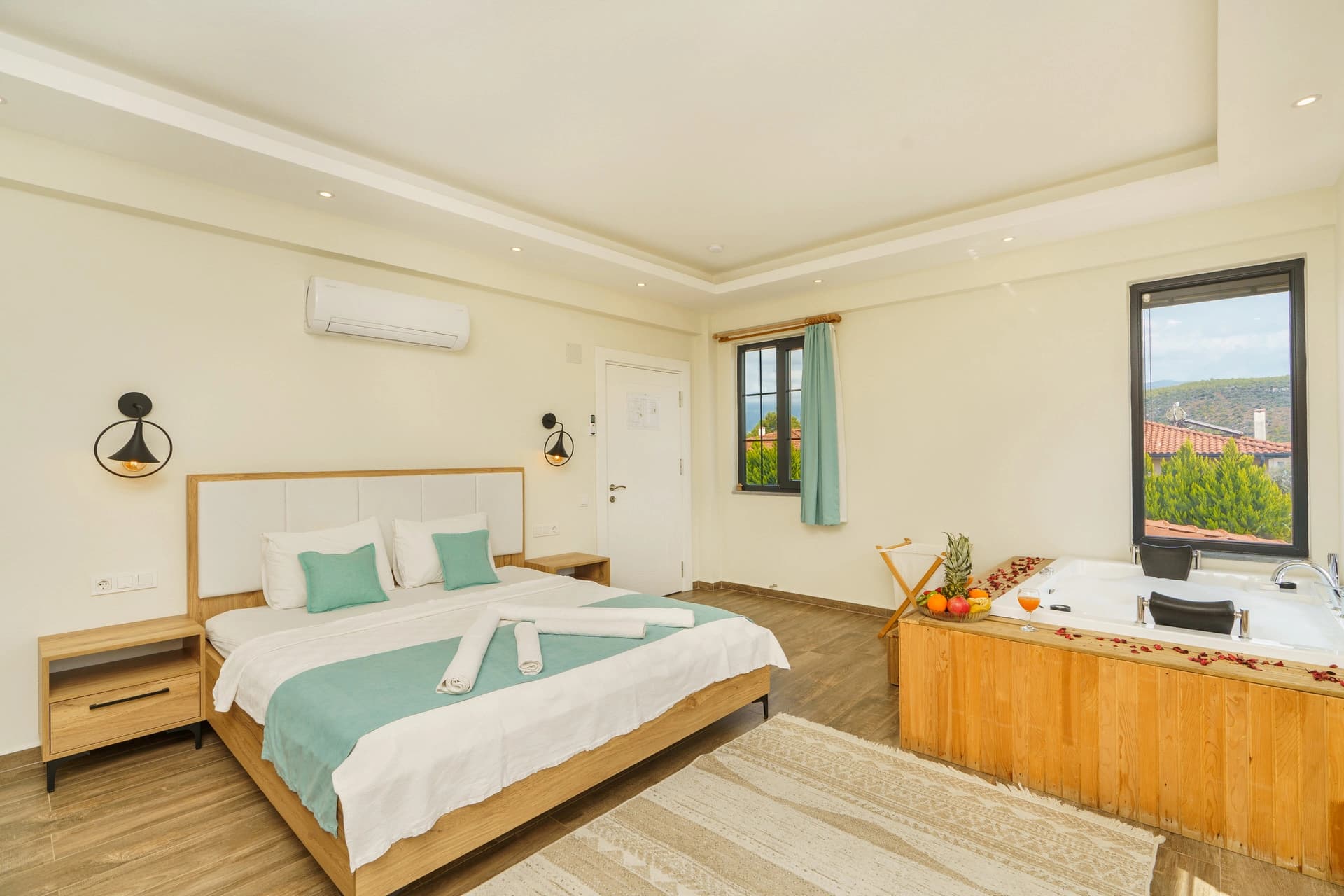 Villa Sazak Duo Korunaklı Havuz 34