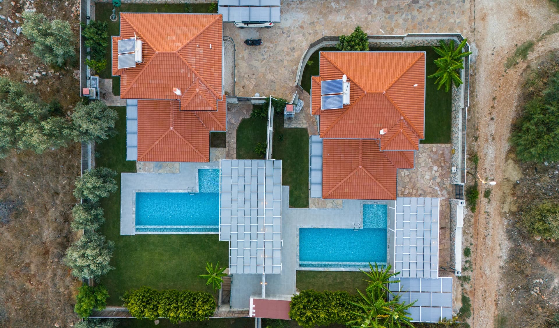 Villa Sazak Duo Korunaklı Havuz 28