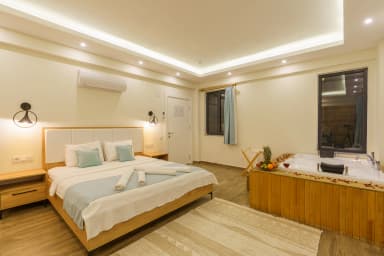 Villa Sazak Duo Korunaklı Havuz 48