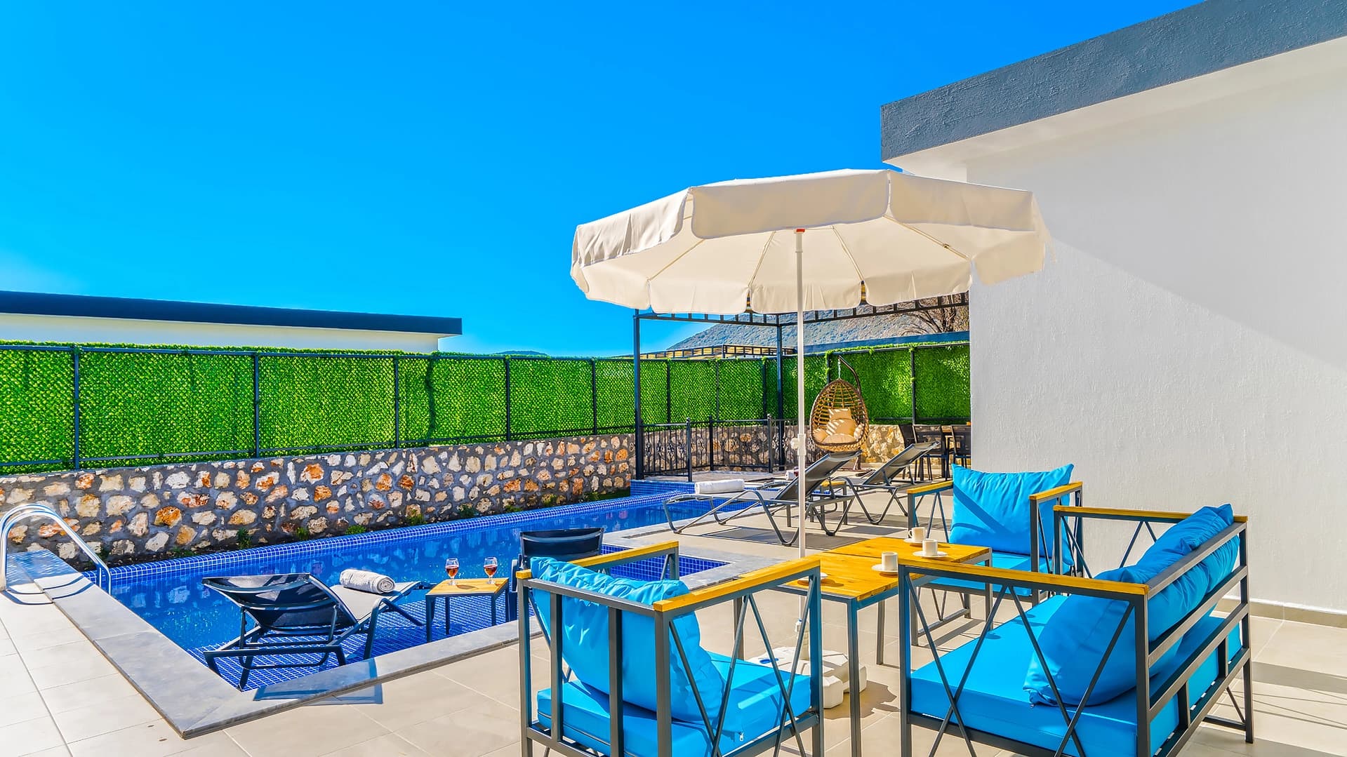 Villa Ortaç 1 Korunaklı Havuz 44