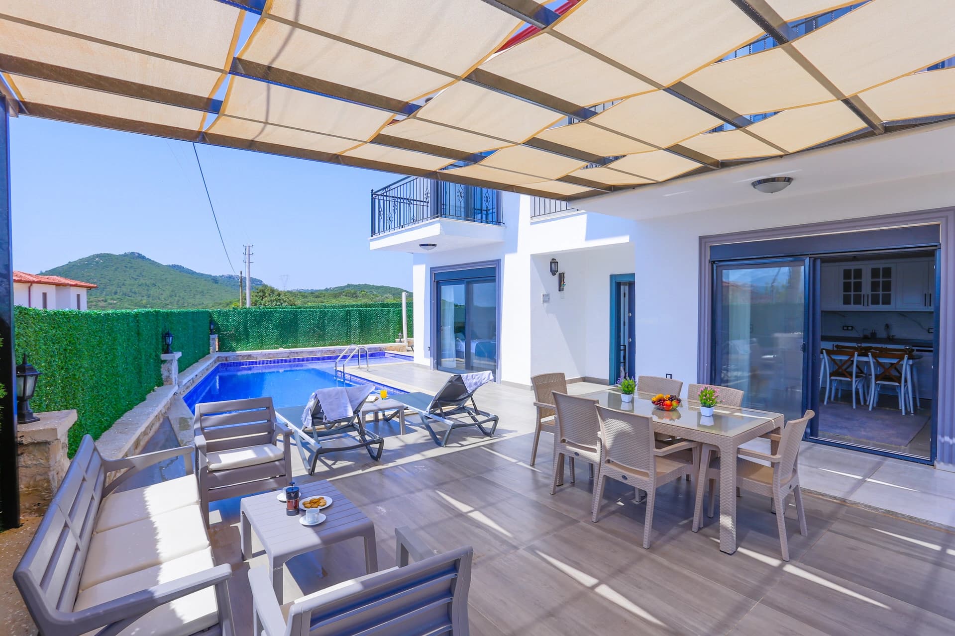 Villa Taylı 1 Korunaklı Havuz 30