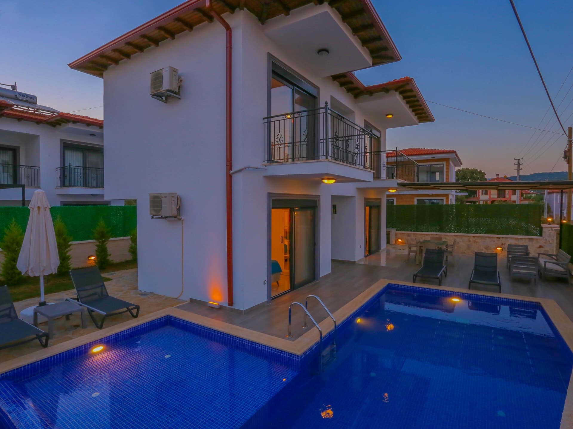 Villa Taylı 1 Korunaklı Havuz 10