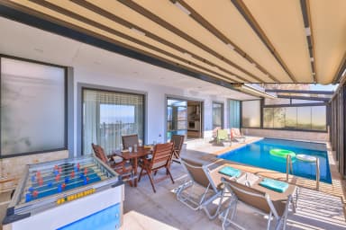 Villa Mavi Isıtmalı Havuz 55