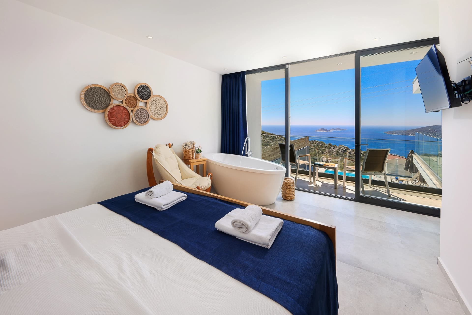 Villa Mare Mare Korunaklı Havuz 50