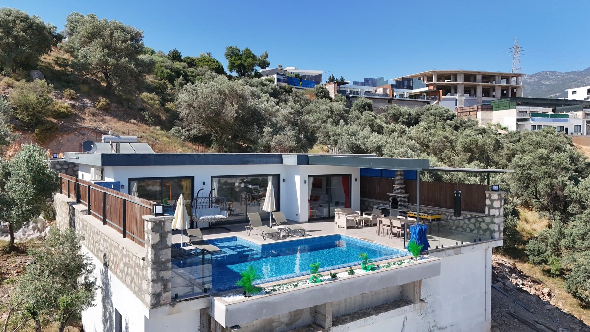 Villa Asmina Çavdır Korunaklı Havuz 30
